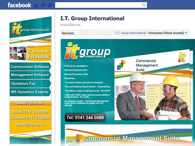 Facebook Custom Fan Page