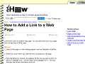 How to Add a Link to a Web Page - eHow.com