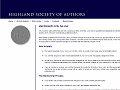 Mentoring for new authors