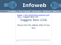 Suggest New Link - infoweb