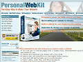 FREE Web Design Software - PersonalWebKit - Easy web design software with picture editing, web publish, design templates, and more.