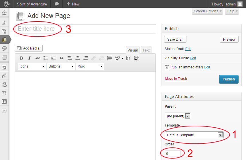 Wordpress XTend Template types